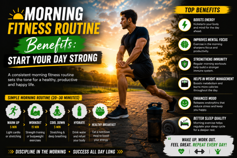 Morning Fitness Routine Benefits: Start Your Day Strong