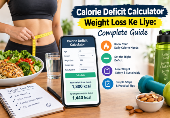 Calorie Deficit Calculator Weight Loss Ke Liye: Complete Guide